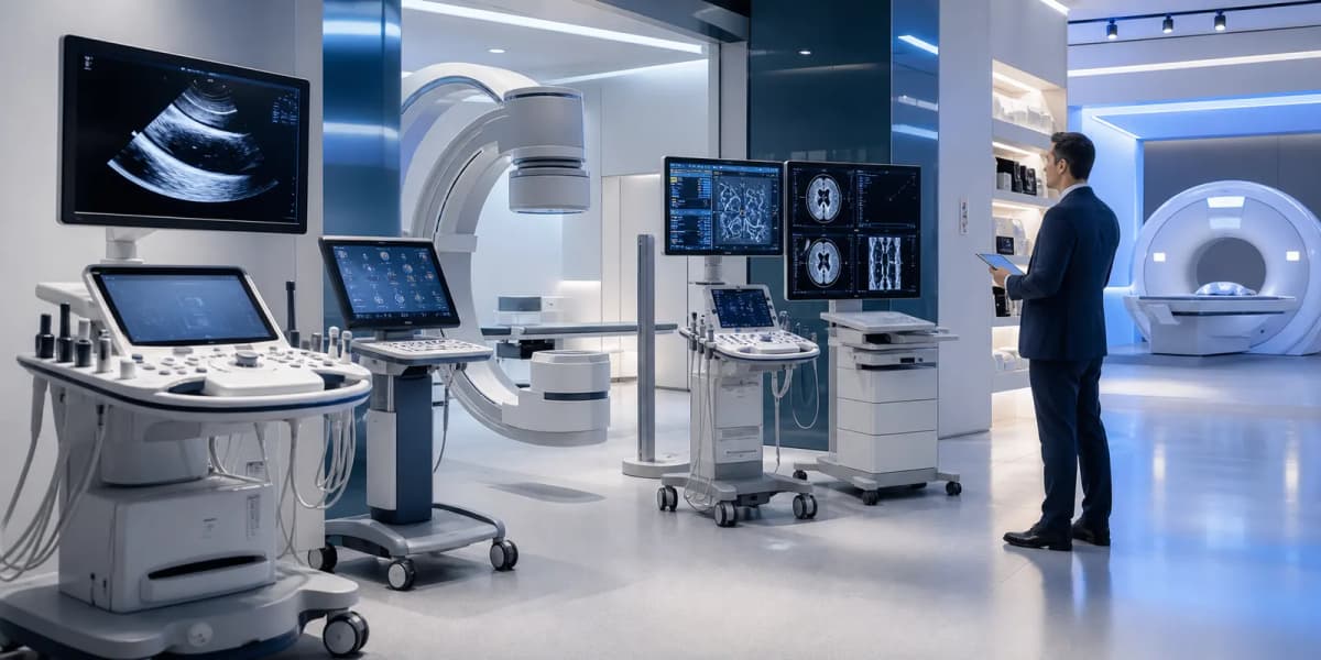 Monitor multiparametric pentru clinici si unitati medicale